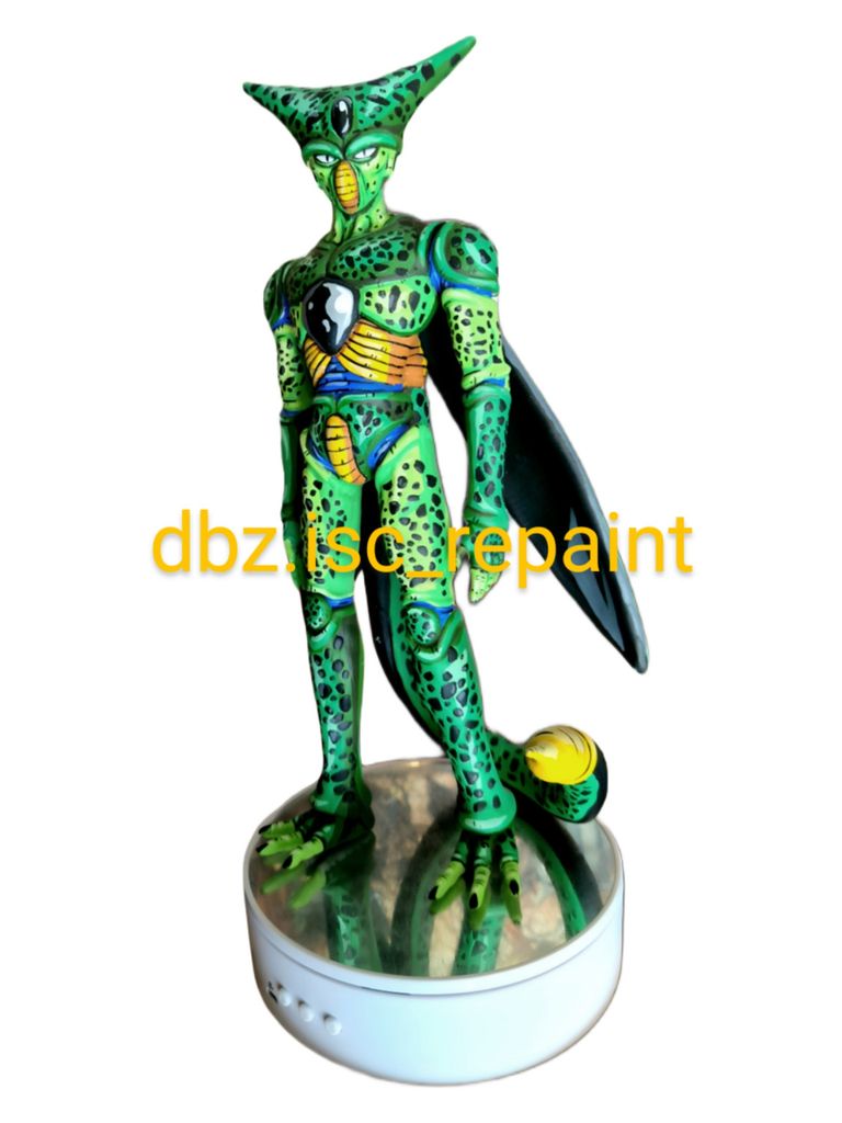 Figura Dragon Ball Cell forma imperfecta transformacion