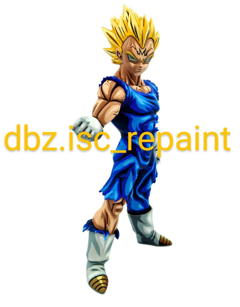 Figura Dragon Ball Z Majin Vegeta, figures,repaint,repintado,figura,anime